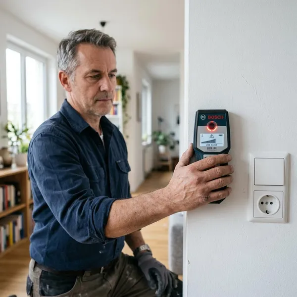 Stromkabel in der Wand sicher orten