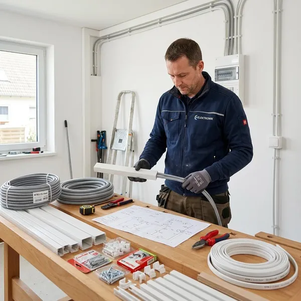 Welche Leitungen und Materialien passen